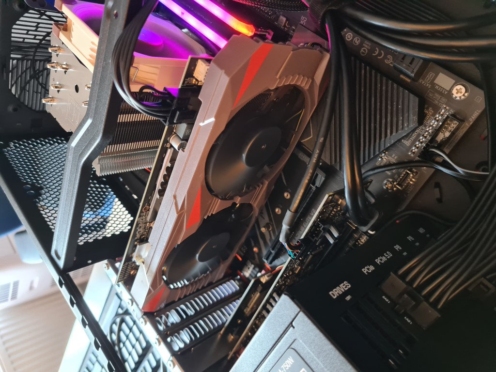 PC guts, but with a GPU